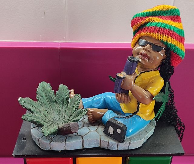 Cajita joyero rastafari.
