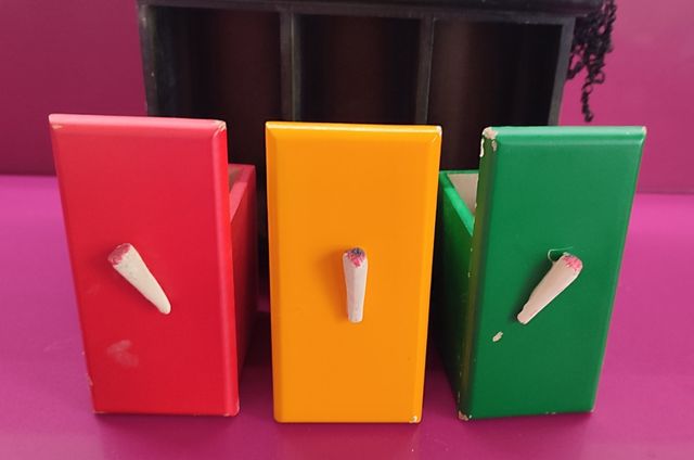 Cajita joyero rastafari.