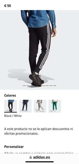 Adidas pantalón original nuevo con etiquetas S XS