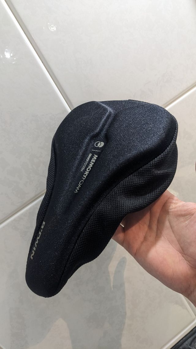 protector de sillín de gel