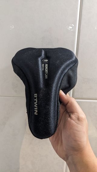 protector de sillín de gel