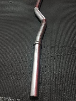 Barra Z pesas musculación 