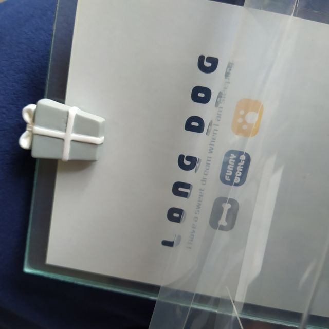 Portafotografia con cagnetto