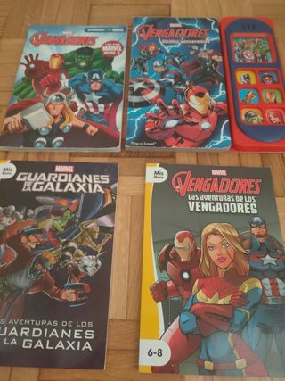 Libros infantiles de Marvel