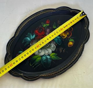 Bandeja floral METALICA grande