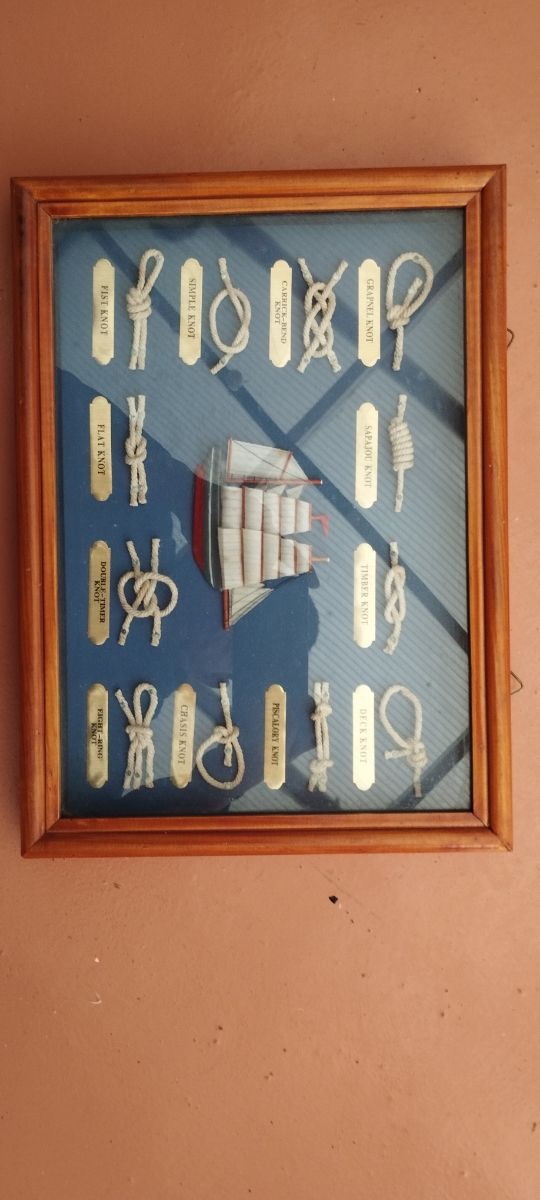 Cuadro nudos marineros 