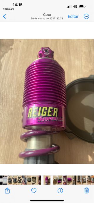Amortiguador Reiger B46 3 vias