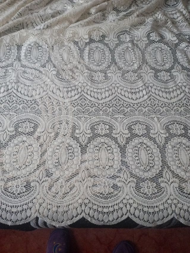 2 Cortinas antiguas iguales