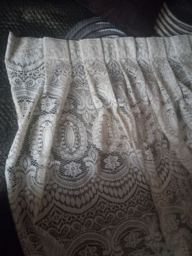 2 Cortinas antiguas iguales