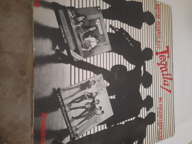 Tequila vinilo amarillo