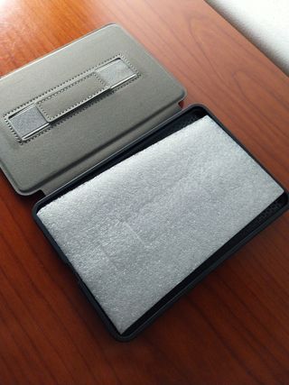 Funda tablet eBook gris oscuro 105x155