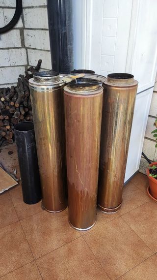 Tubos 150mm doble pared aislante
