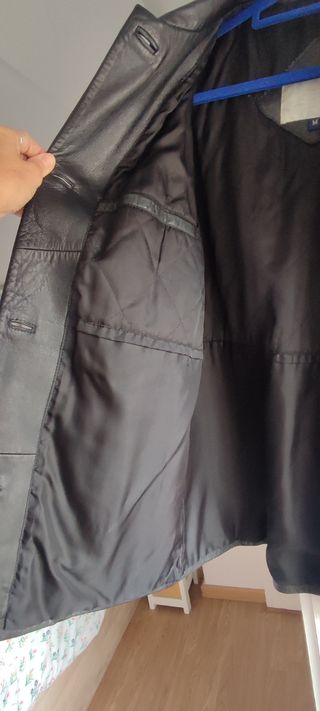 Chaqueta americana de piel 