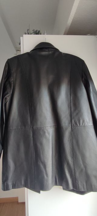 Chaqueta americana de piel 
