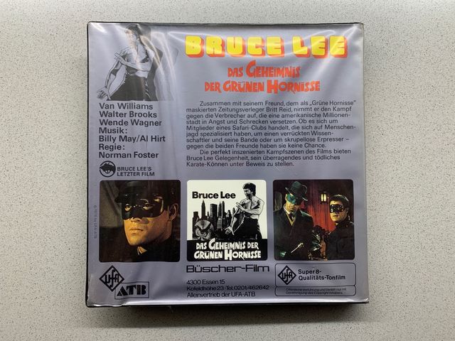 Película de Bruce Lee en Super 8