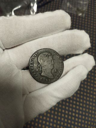🪙 Moneda 8 maravedis 1833 Fernando VII