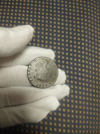 🪙 Moneda 8 maravedis 1825 Fernando VII