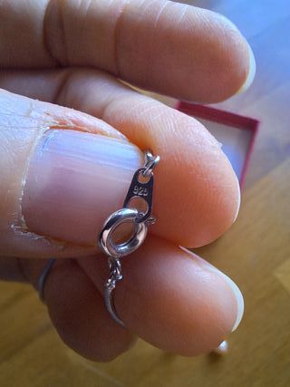 Conjunto de plata de ley y ámbar natural