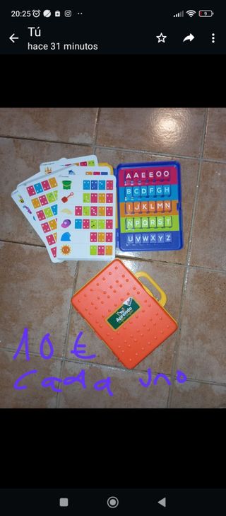 Juguetes para aprender