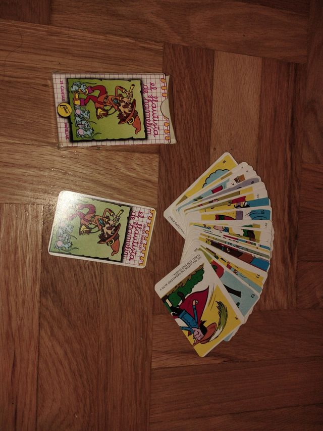 BARAJA DE CARTAS INFANTIL EL FLAUTISTA DE HAMELIN