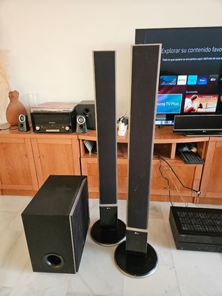 LG Prime Sound y Yamaha RC V383
