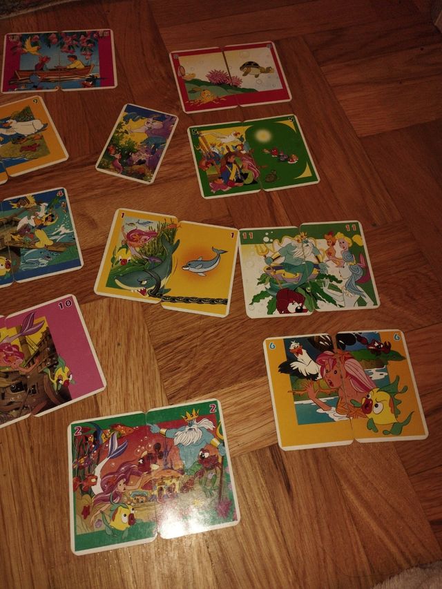 Baraja cartas la sirenita