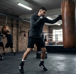Zapatillas Botas De Boxeo Adidas Box Hog 3.