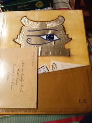 DOS LIBROS DE  EGIPTO EXTRAORDINARIOS