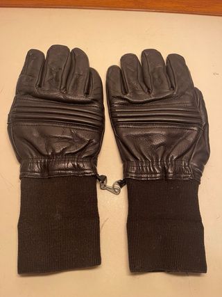 guanti da sci in vera pelle da uomo