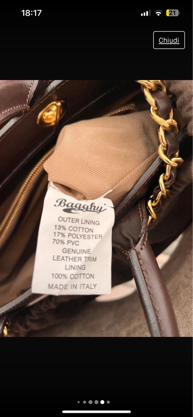 Borsa Bagghy con catena