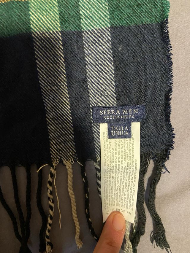 Bufanda de cuadros Sfera