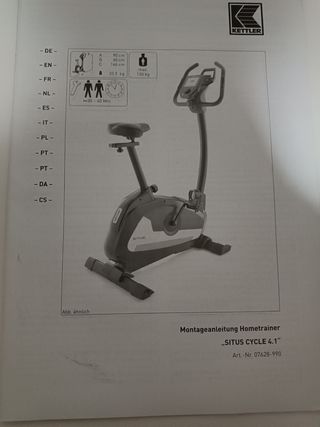 Bicicleta estática Kettler