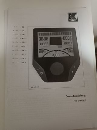 Bicicleta estática Kettler