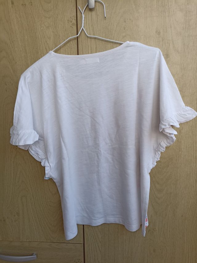 camiseta (NUEVA) tirantes celeste. Talla 11