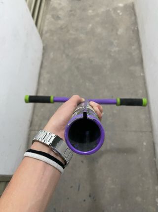 Manillar slam scooter