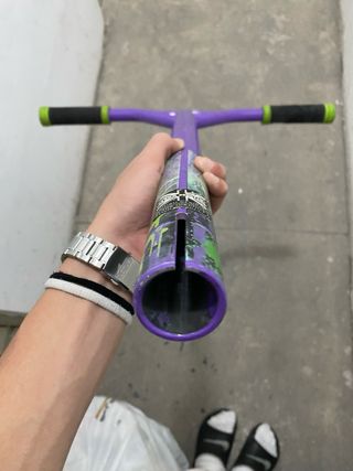 Manillar slam scooter