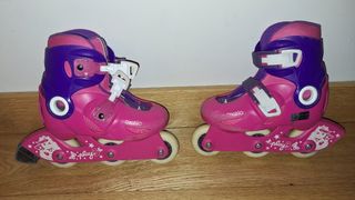 Patinetes niña buen estado talla 26-28 cm
