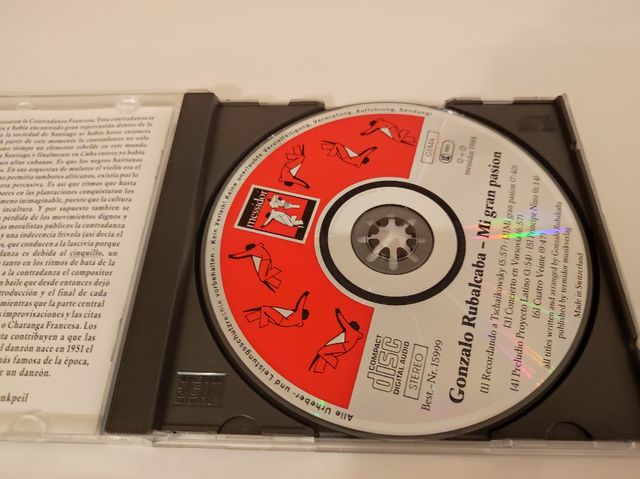 Gonzalo Rubalcaba. Mi gran Pasión. CD