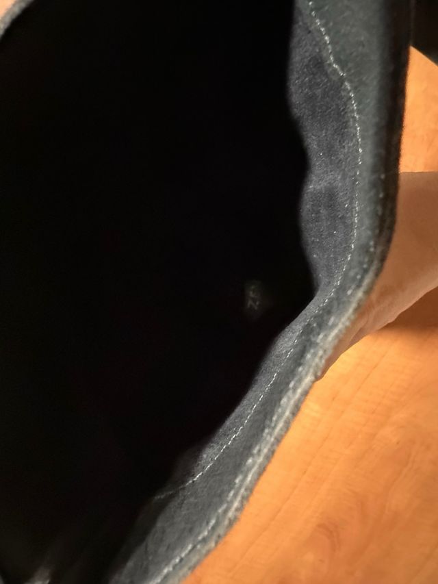 botas de piel de ante de Zendra num 38