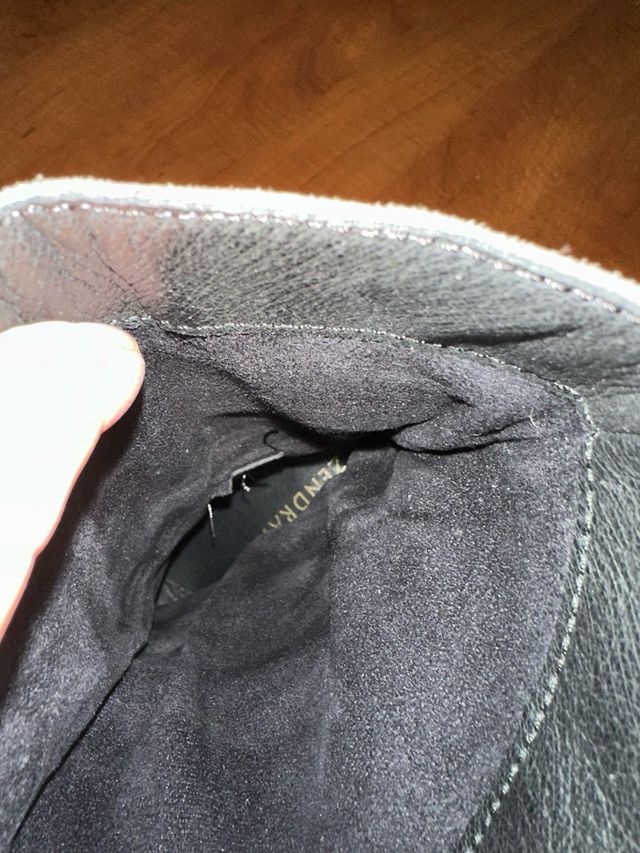 botas de piel de ante de Zendra num 38