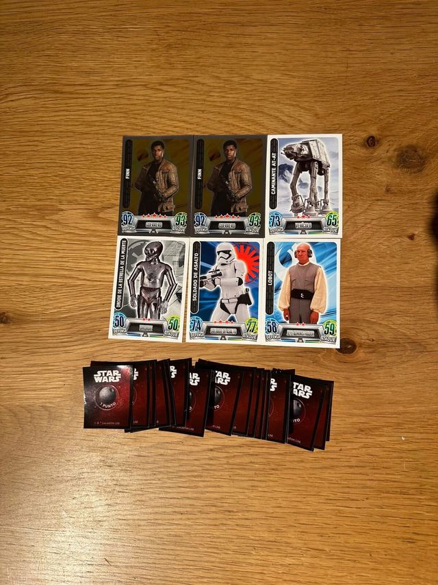 cromos de Star Wars