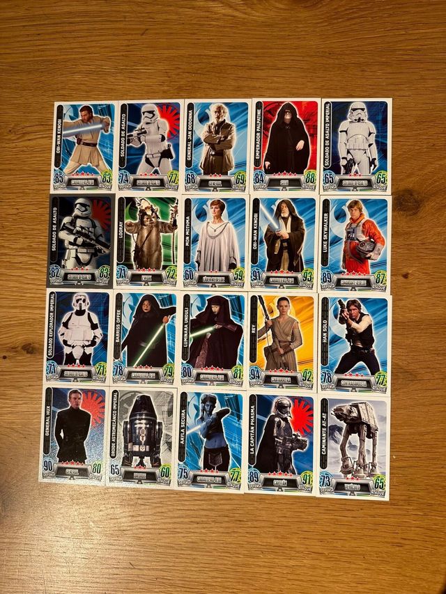 cromos de Star Wars