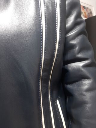 Chaqueta de piel auténtica