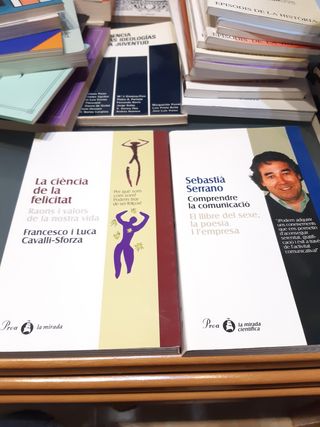 Lote 2 libros Autoayuda catalán