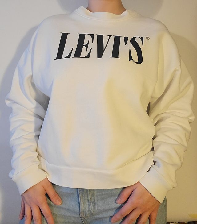Sudadera Blanca Levi's