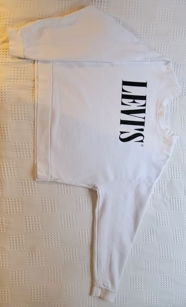 Sudadera Blanca Levi's