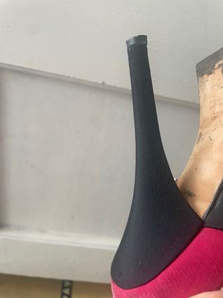 Elegantes zapatos tacón