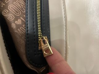 Bolso Love Moschino beig