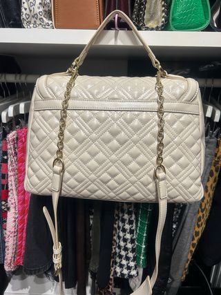 Bolso Love Moschino beig