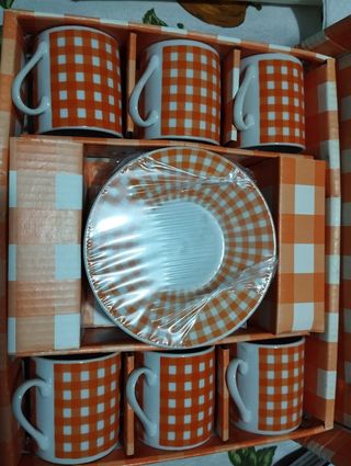 Set 6 tazzina caffè nuove